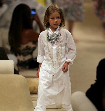 Hudson Kroenig, el modelo de seis años más joven de Chanel