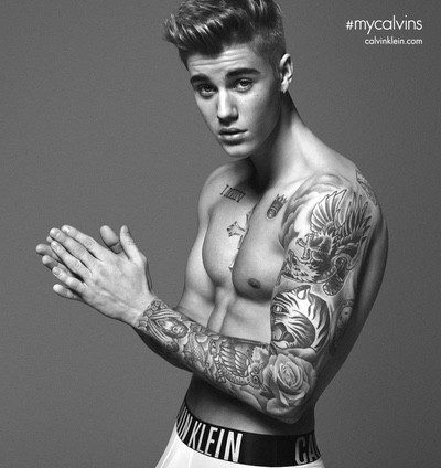 Justin Bieber y Lara Stone, el reflejo más sensual e insinuante de Calvin Klein para la primavera 2015