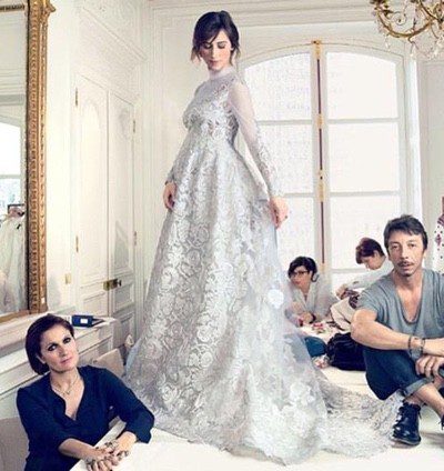 El vestido de novia de Sophie Hunter: Valentino muestra el diseño creado para la mujer de Benedict Cumberbatch