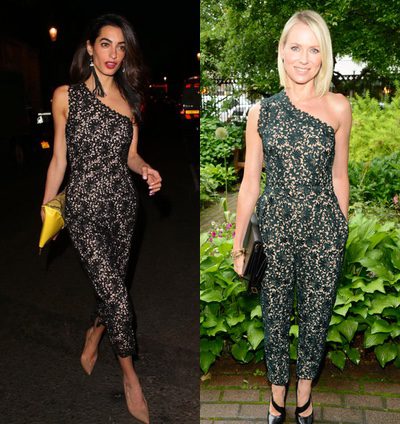 Amal Alamuddin y Naomi Watts: ¿quién luce mejor el jumpsuit de Stella McCartney?