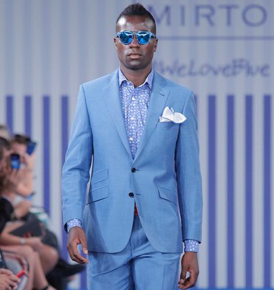 Mirto se vuelve azul para celebrar el verano en su colección masculina estival