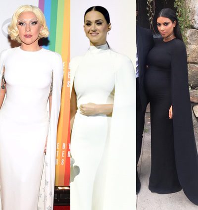 ¿Quién lo luce mejor? Kim Kardashian, Lady Gaga y Katy Perry, 3 mujeres y un Valentino