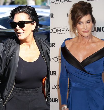 Los impolutos estilismos de Caitlyn Jenner frente a la dejadez de Kris Jenner