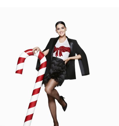 Katy Perry: La felicidad personificada en la colección de Navidad de H&M