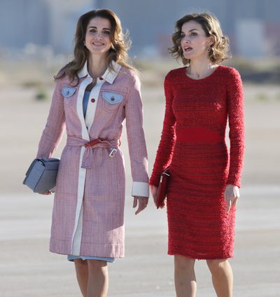 Rania de Jordania Vs Letizia: la Reina Jornada gana en estilo a la Reina de España