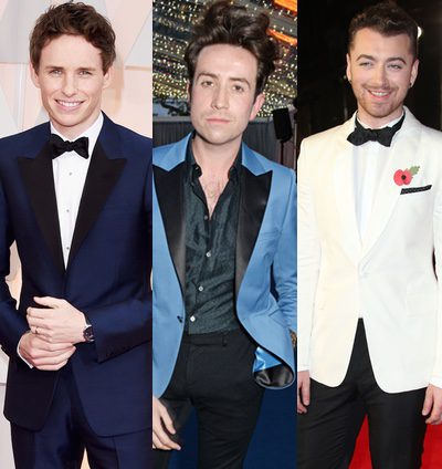 Eddie Redmayne, Nick Grimshaw y Sam Smith, los británicos más elegantes de 2015