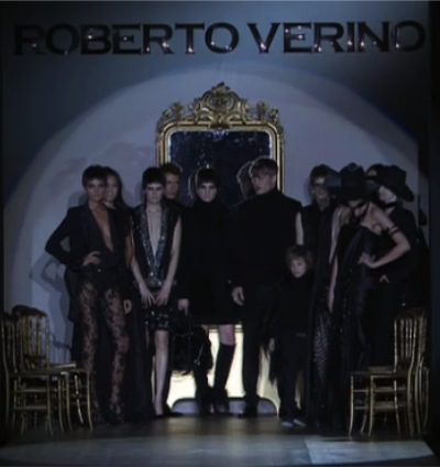 Roberto Verino abre la pasarela de Madrid con diseños maxi en negro y marrón como protagonistas
