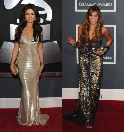 Selena Gomez, Miley Cyrus, Lady Gaga y Katy Perry, las mejor y peor vestidas de los Grammy 2011