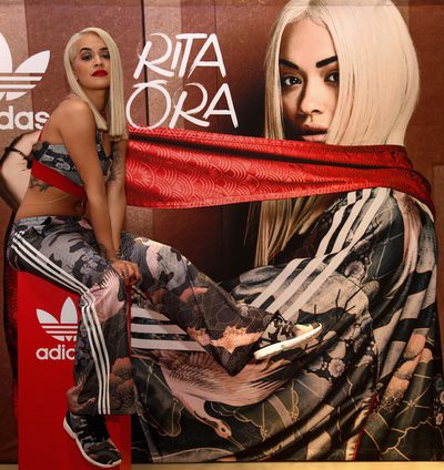 Adidas cuenta con la presencia de Rita Ora en la presentación de su nueva colección sport en Dubai