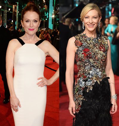Julianne Moore, Cate Blanchett y Olga Kurylenko, las mejor vestidas de los BAFTA 2016