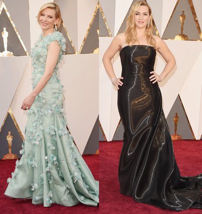 Cate Blanchett, Kate Winslet, Heidi Klum y Margot Robbie, las peor vestidas de los Oscar 2016