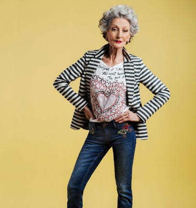 'Exotic Jeans', la nueva campaña de Desigual para esta primavera inspirada en la belleza de las canas