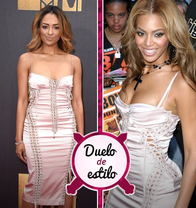 Kat Graham vs Beyoncé: ¿quién luce mejor el mismo vestido pero con 13 años de distancia?