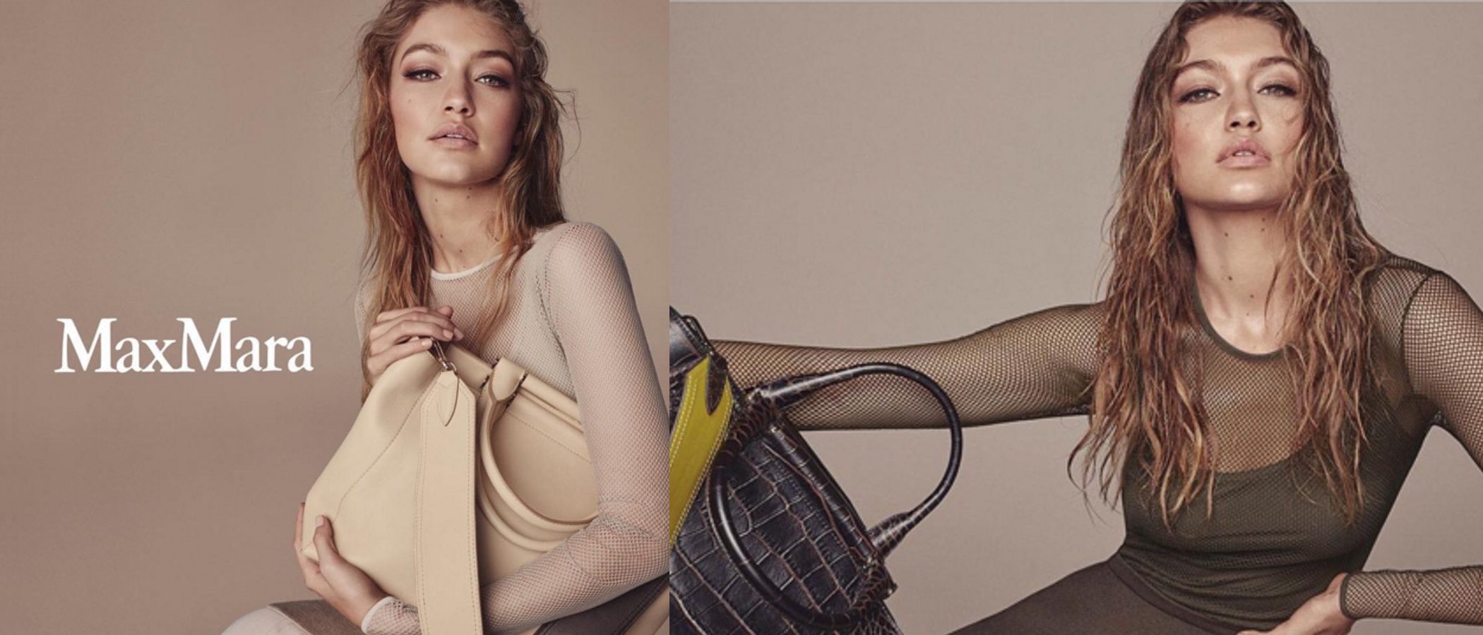 Gigi Hadid, imagen de la nueva colección limitada 'Whitney Bag' de Max Mara