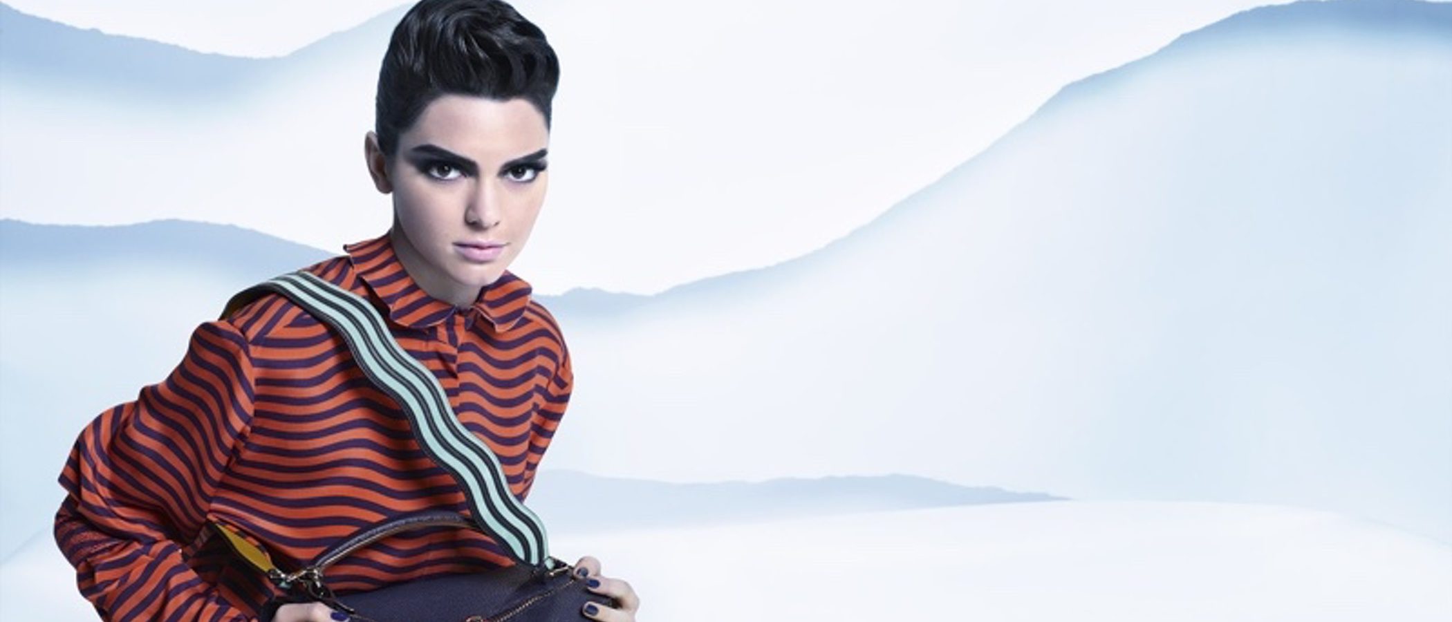 Kendall Jenner se transforma en Elvis para la nueva campaña de otoño/invierno 2016 de Fendi