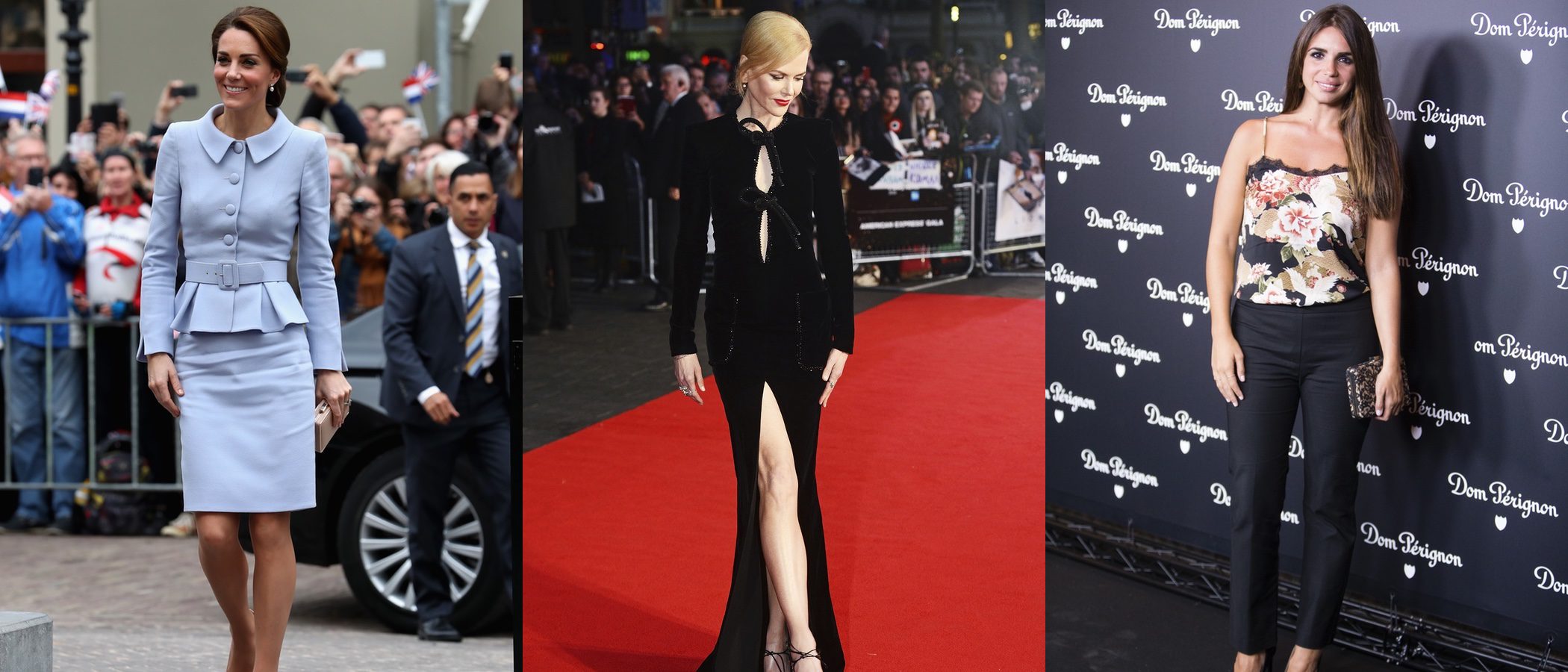 Elena Furiase, Nicole Kidman y Kate Middleton brillan como las mejor vestidas de la semana