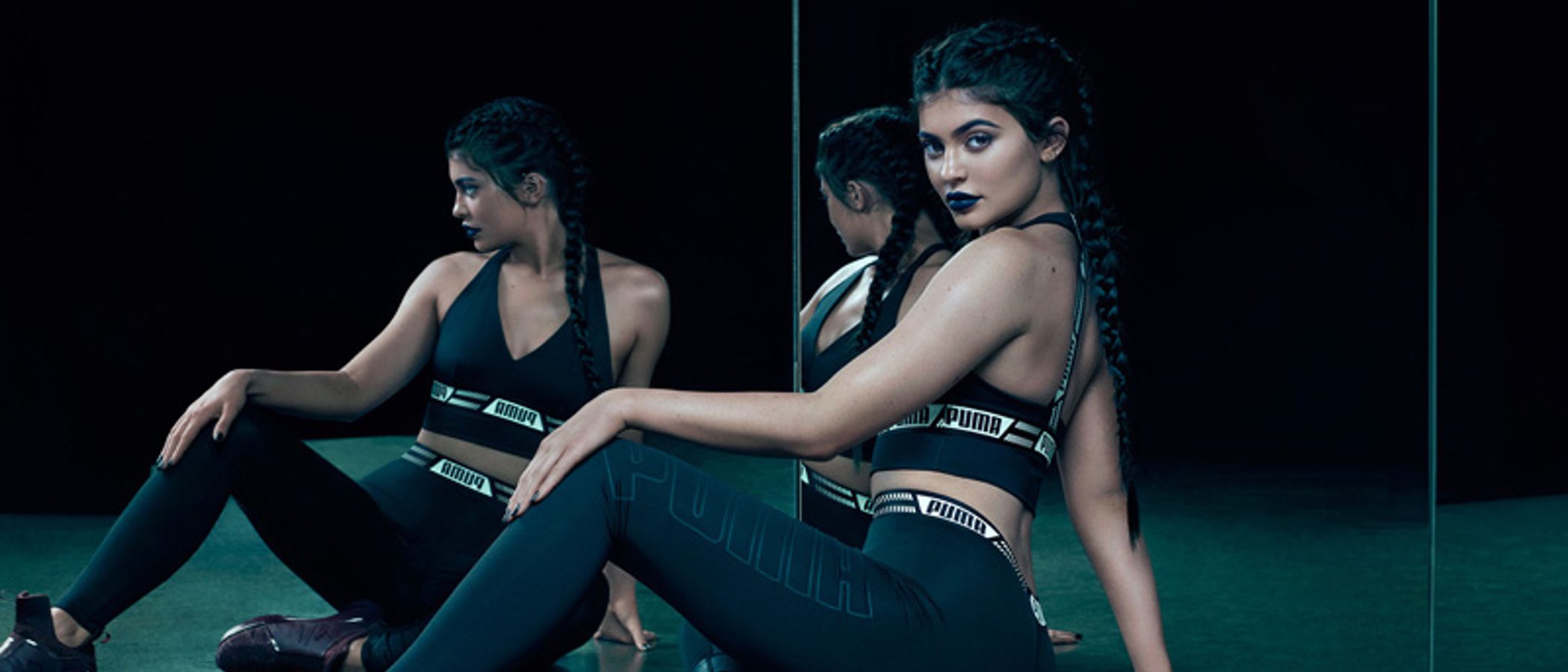 Kylie Jenner repite como imagen de las deportivas ligeras 'Fierce' de Puma