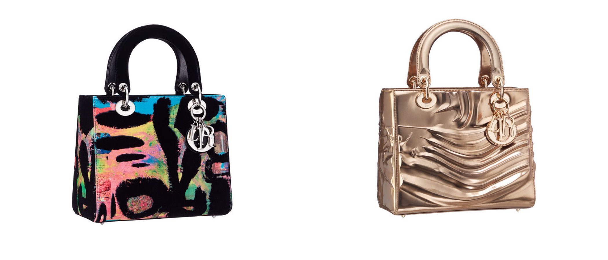 Dior decora su icónico bolso 'Lady' con estampados artísticos y contemporáneos únicos