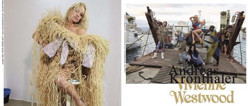 Pamela Anderson, nueva imagen de la primavera/verano 2017 de Vivienne Westwood