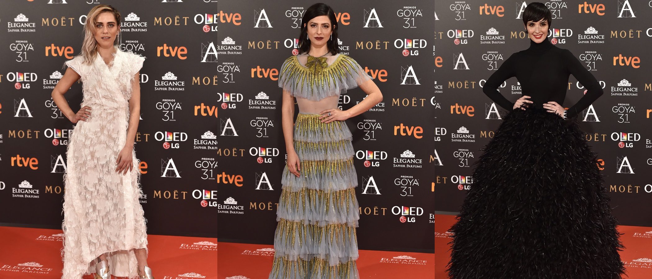 María León, Bárbara Lennie y Paz Vega, entre las peor vestidas de los Premios Goya 2017