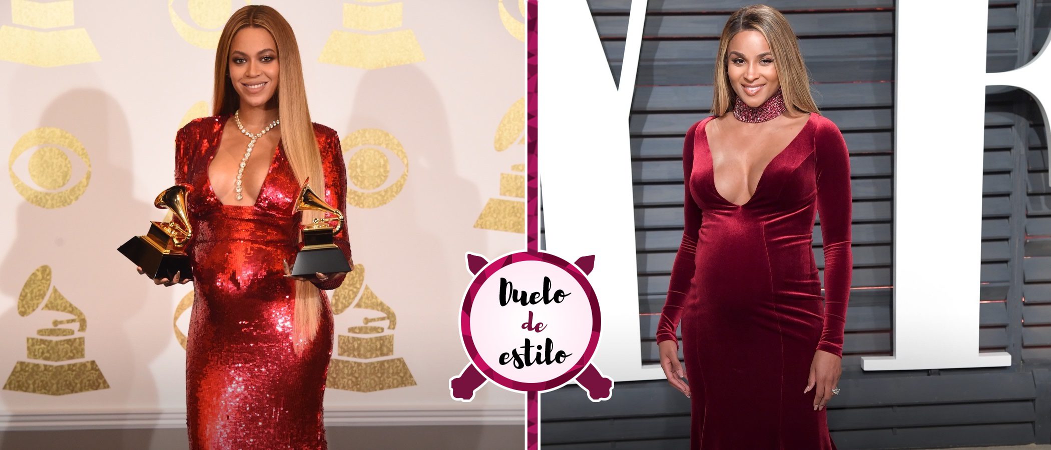 Beyoncé y Ciara se decantan por un look premamá muy parecido: ¿qué celeb gana este duelo?