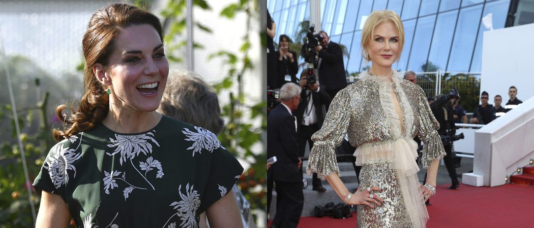Nicole Kidman y Kate Middleton, entre las mejor vestidas de la semana