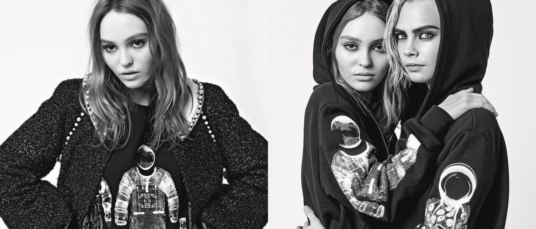 Cara Delevingne y Lily-Rose Depp protagonizan la campaña de Chanel para otoño/invierno 2017