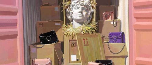 Gucci transforma su nueva campaña 'Gift Giving' en una obra de arte