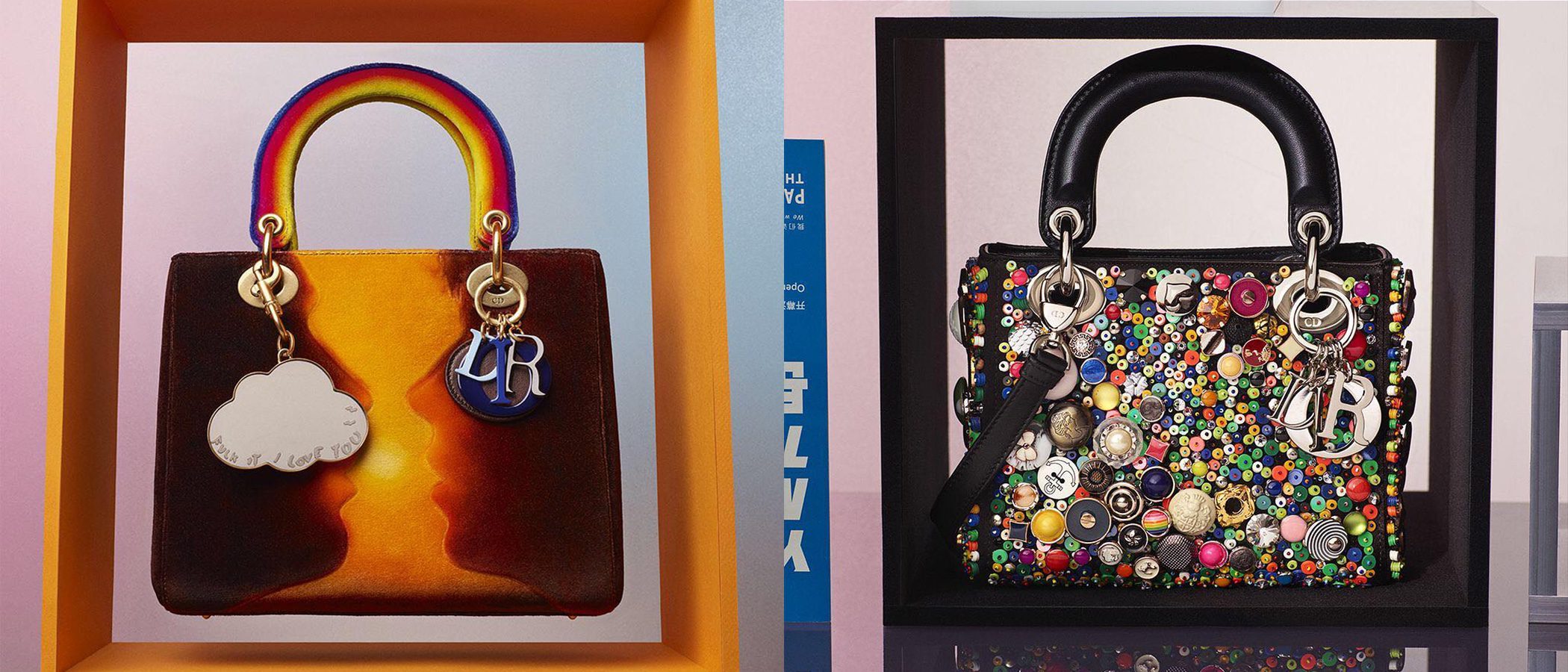 La reinvención de los bolsos Lady Dior llega con estilos artísticos