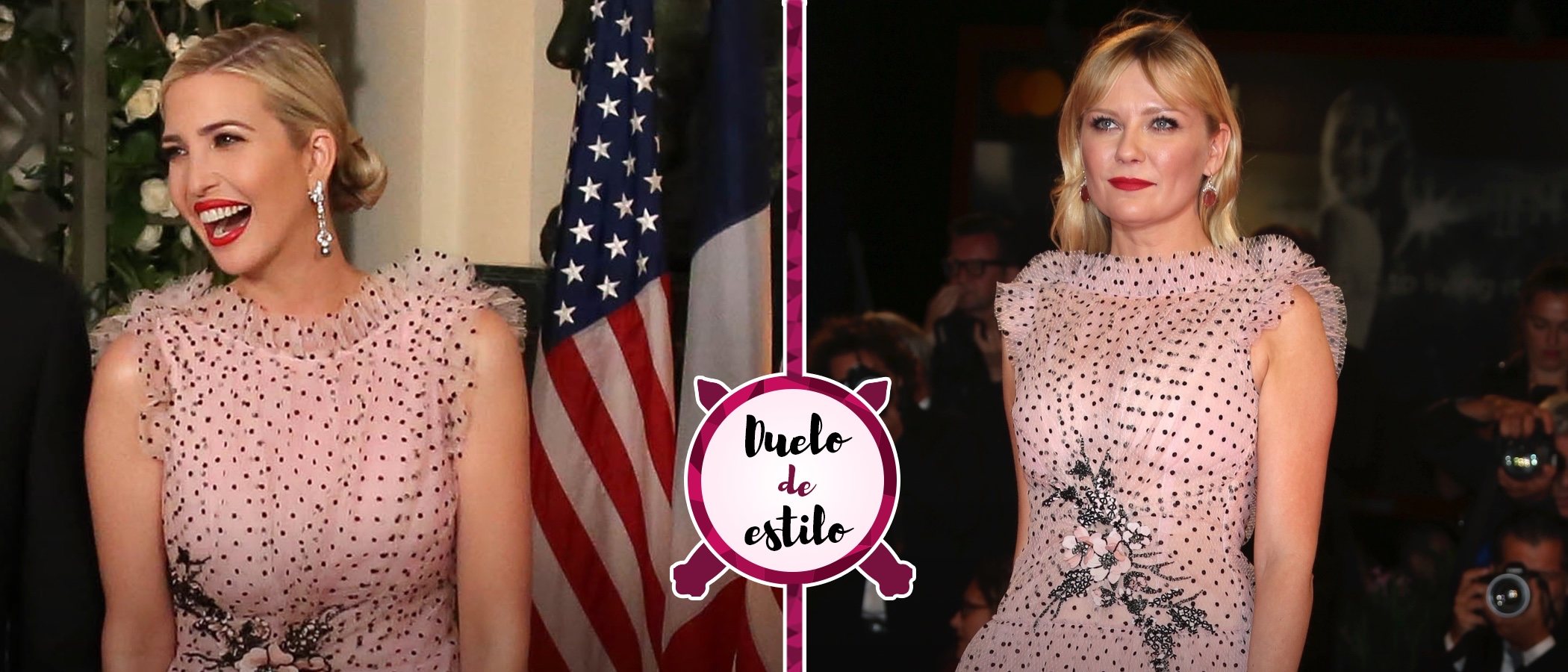 Ivanka Trump y Kirsten Dunst apuestan por el mismo vestido de Rodarte. ¿A quién le sienta mejor?