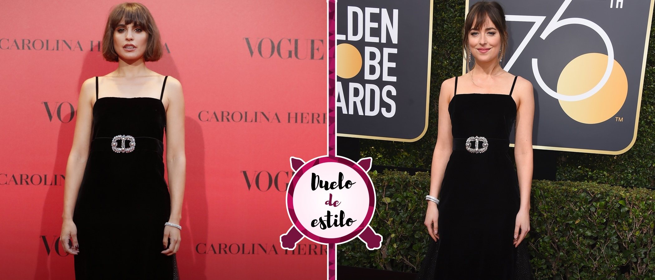 Veronica Echegui y Dakota Johnson apuestan por el mismo Gucci. ¿Quién lo ha lucido mejor?
