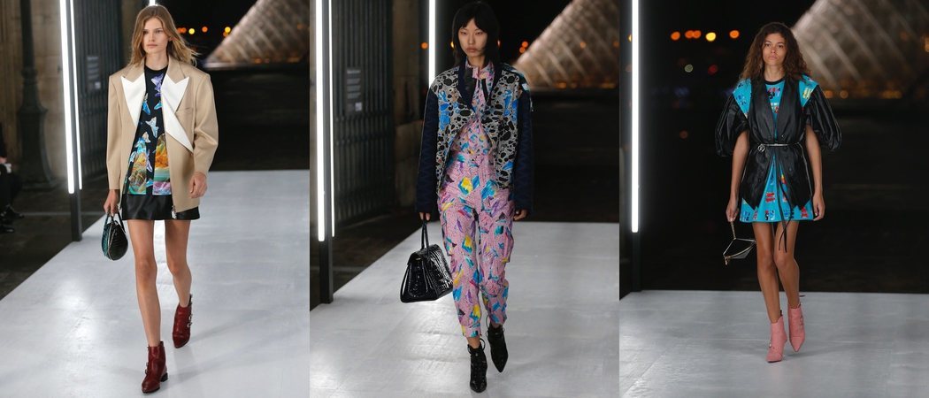 El estilo vintage de los 80' regresa a la primavera/verano 2019 de Louis Vuitton en la París Fashion Week