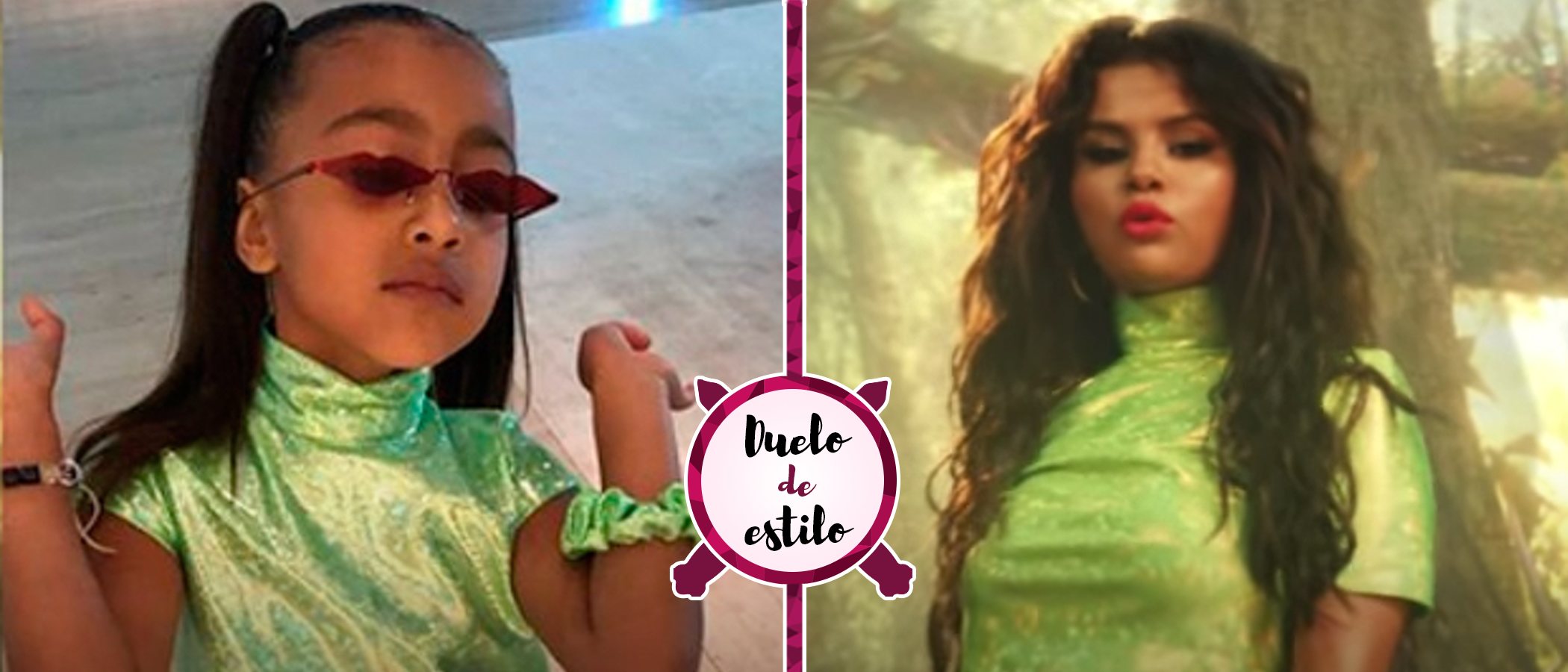 North West y Selena Gomez protagonizan un duelo de estilo al ritmo del 'Taki, Taki'