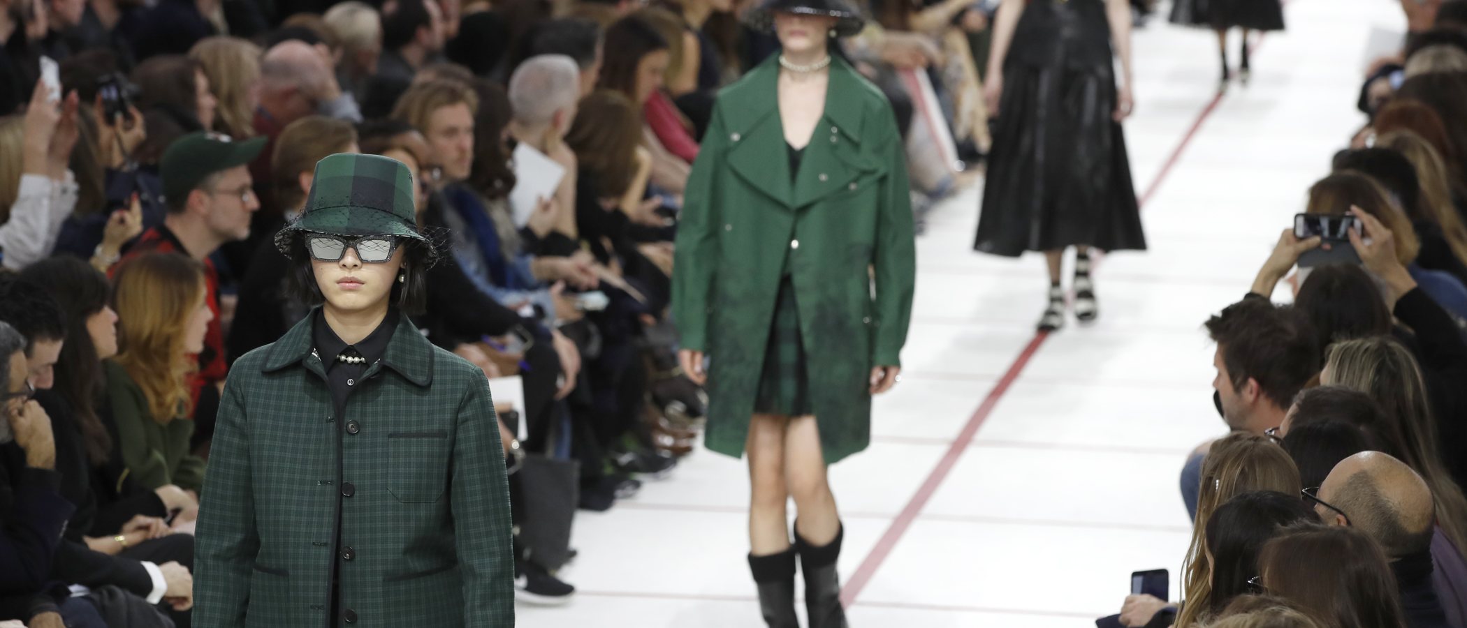 Dior apuesta por el estampado de cuadros para la temporada otoño/invierno 2019/2020
