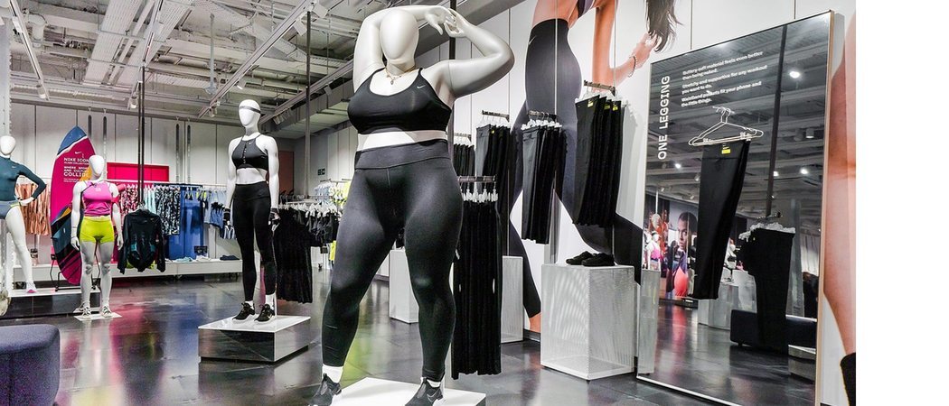 Nike se suma al 'body positive' apostando por la diversidad con sus nuevos maniquíes en Londres