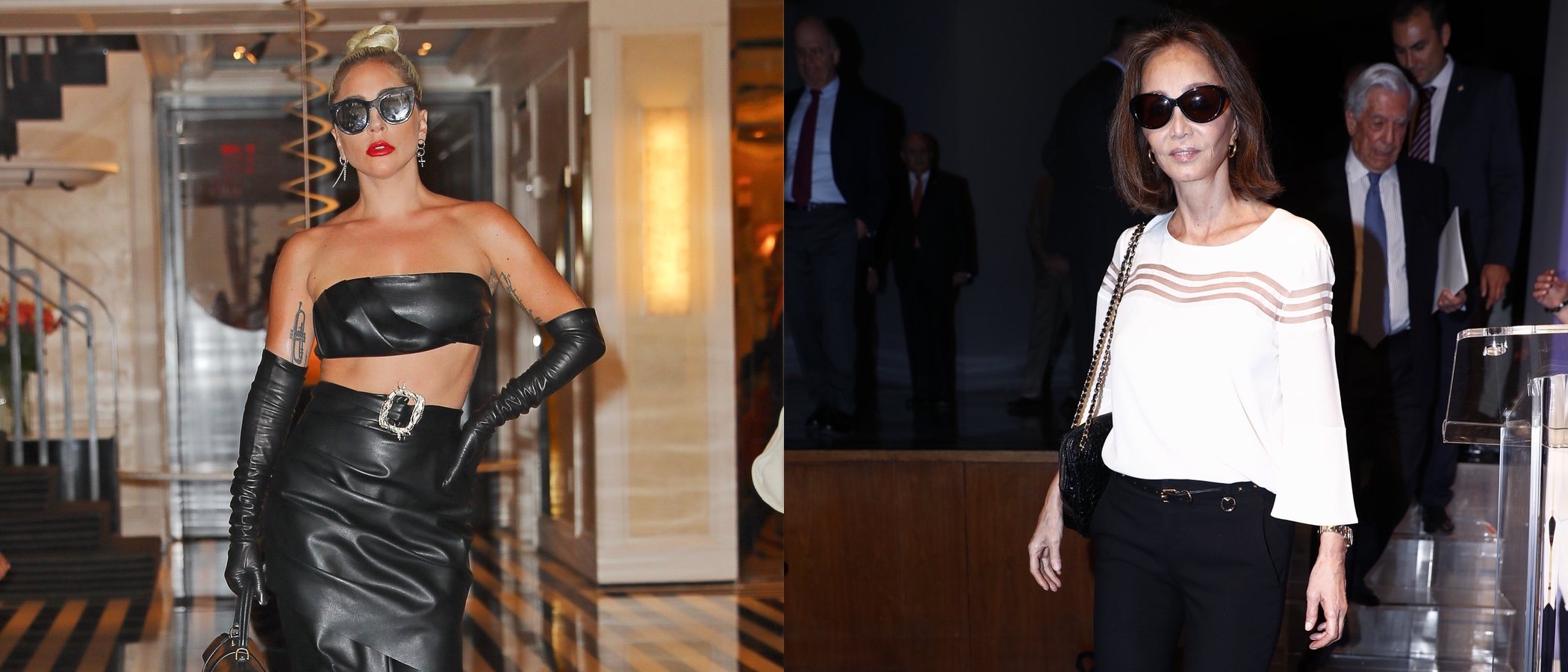 Con estilos opuestos, Lady Gaga e Isabel Preysler se coronan como los mejores looks de la semana
