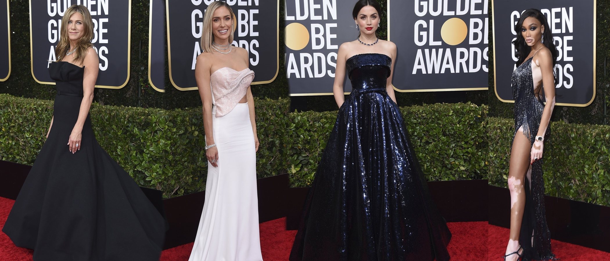 Jennifer Aniston, Ana de Armas y Nicole Kidman, entre las mejor vestidas de los Globos de Oro 2020