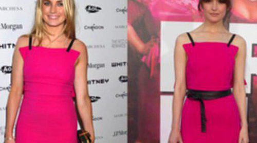El mismo vestido: Rose Byrne y Amanda Hearst comparten gusto por la moda