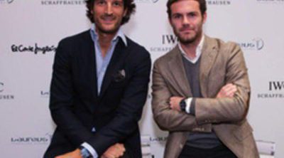 Rafa Medina y Juan Mata presentan el reloj IWC Portofino cronógrafo edición Laureus