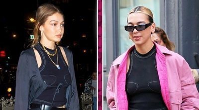 Gigi Hadid, Dua Lipa y un mismo top: ¿Comparten ahora armario las cuñadas?