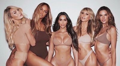Kim Kardashian recluta a cuatro ángeles icónicos de Victoria's Secret para su última campaña de Skims
