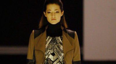 Malena Costa presenta la colección otoño/invierno 2013/2014 de Javier Simorra en la 080 Barcelona Fashion