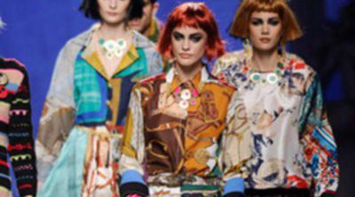 Francis Montesinos presenta una mezcla de estilos y colores en Madrid Fashion Week otoño/invierno 2012/2013