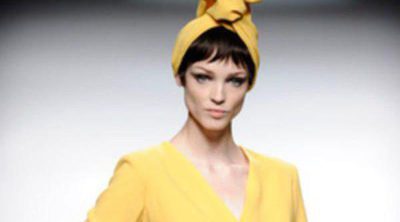 María Barros propone un otoño/invierno 2013/2014 en color amarillo en Madrid Fashion Week