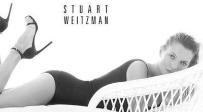 Kate Moss repite como imagen de la nueva campaña primavera/verano 2014 de Stuart Weitzman