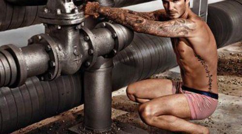 David Beckham protagoniza varias escenas de acción en ropa interior en su nueva campaña para H&M