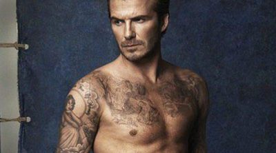 David Beckham luce cuerpazo en bañador para la nueva colección de H&M