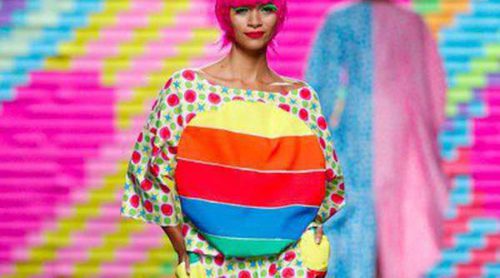 Ágatha Ruiz de la Prada trae arcoíris de colores para primavera/verano 2015 en Madrid Fashion Week