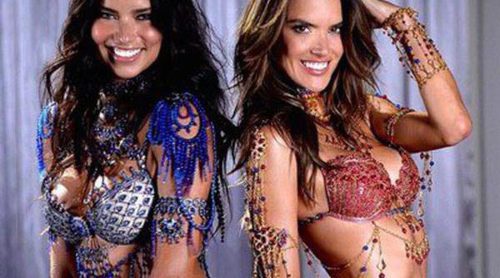 Alessandra Ambrosio y Adriana Lima, dos joyas que relucen con el 'Fantasy-Bra' de Victoria's Secret