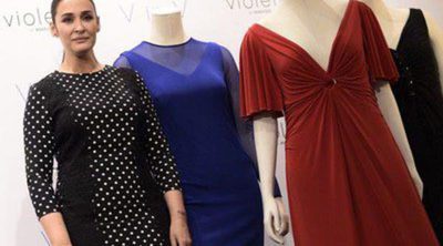 Vicky Martín Berrocal presenta sus seis vestidos de cocktail en 'V in V' de Violeta by Mango